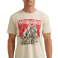 Wrangler® Men's Graphic Short Sleeve Tee Shirt, WRANGLER WRG RODEO TEE