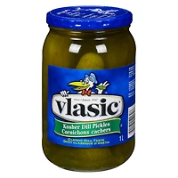 Cornichons entiers cacher Vlasic