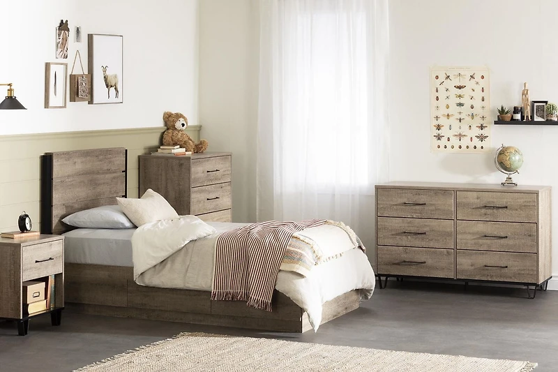 Arlen 6-Drawer Dresser