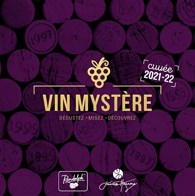 Randolph - Vin Mystère - Jeu de Dégustation de Vin - Jessica Harnois - 18 ans et plus
