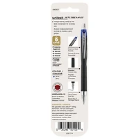 Stylos à bille uni® Jetstream RT, pointe moyenne (1,0 mm), noir, paquet de 2 Stylos à bille Jetstream RT