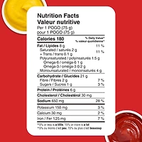 POGO® Saucisses Enrobées Originales, Saucisse Cuite Enrobée sur Bâtonnet, Boîte Surgelée, Paquet de 4 (300 g), Préparées au Québec, Source de Protéines, Source de Fer, Prêt en 60 Secondes Saucisses sur bâtonnet, 300g