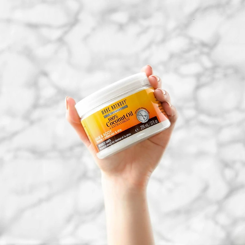 Huile de noix de coco 100 % extra vierge Marc Anthony pour cheveux et corps