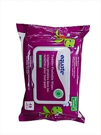 Toddler Flushable Wipes, 48 wipes