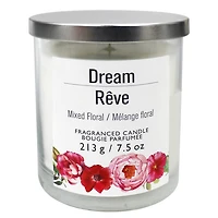 RÊVE Bougie parfumée - Mélange floral
