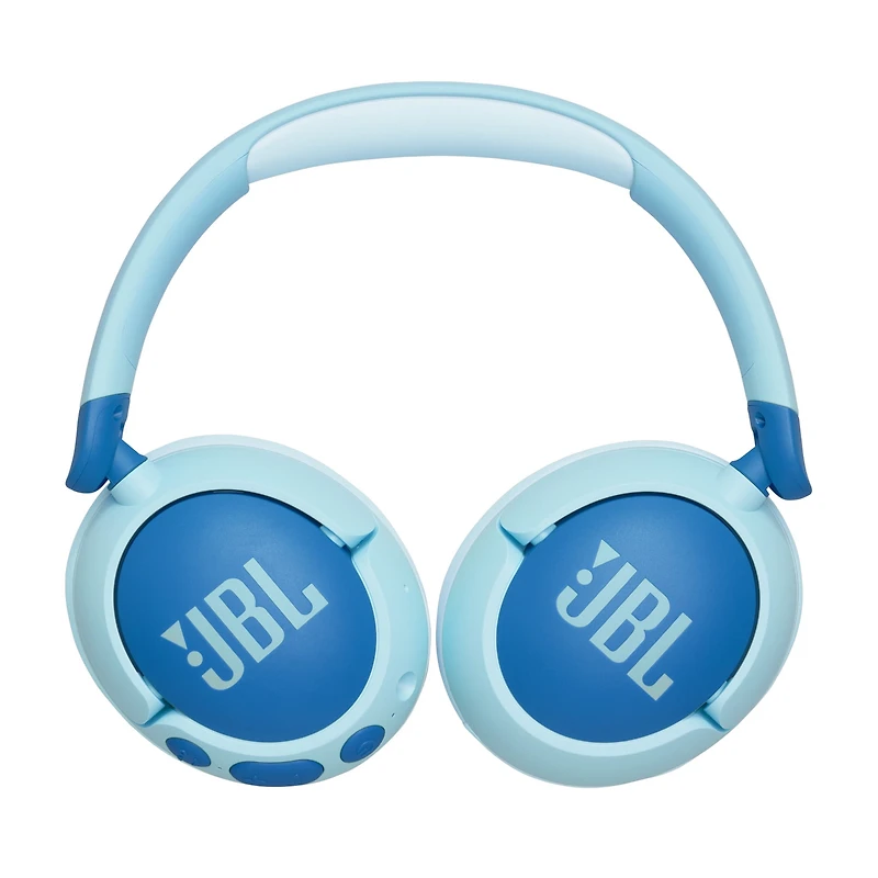 JBL Junior 470NC Casque circum-auriculaire sans fil à réduction de bruit pour enfant - Bleu