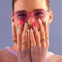 Faux ongles à coller Salon Effects Perfect Press Ons, Manucure sans danger, Faciles à appliquer Manucure sans danger