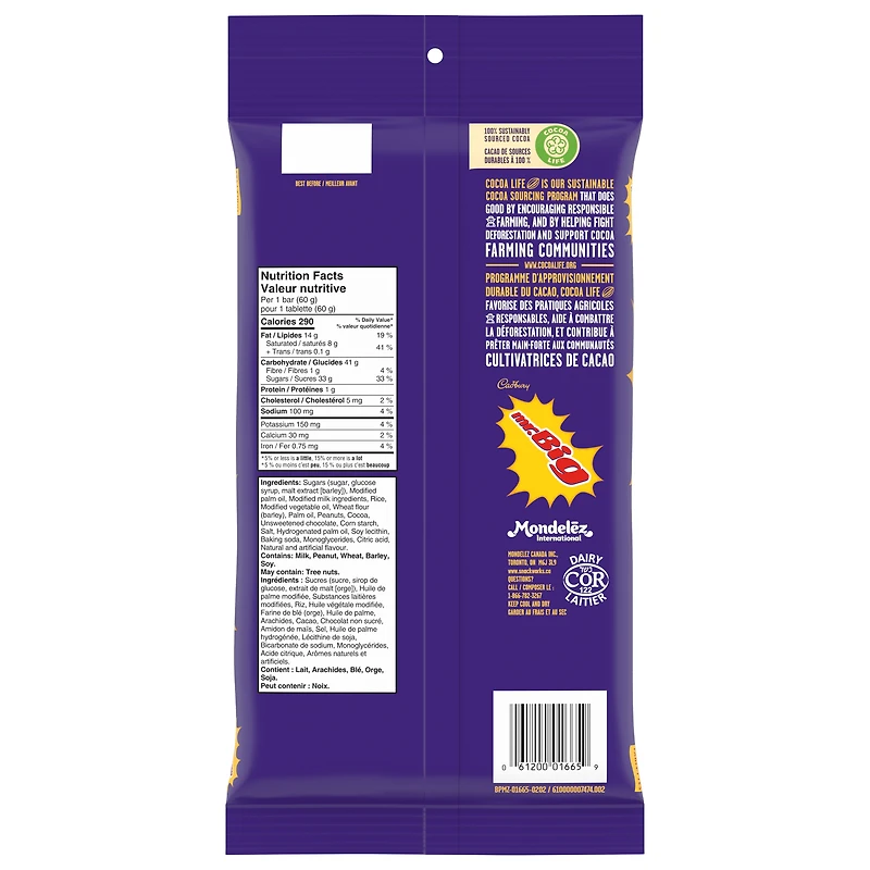 Cadbury Mr. Big Multipack Chocolate, 240 g
