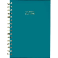 2025-2026 Cambridge® ColourBar Teal Small Weekly Academic Year Planner