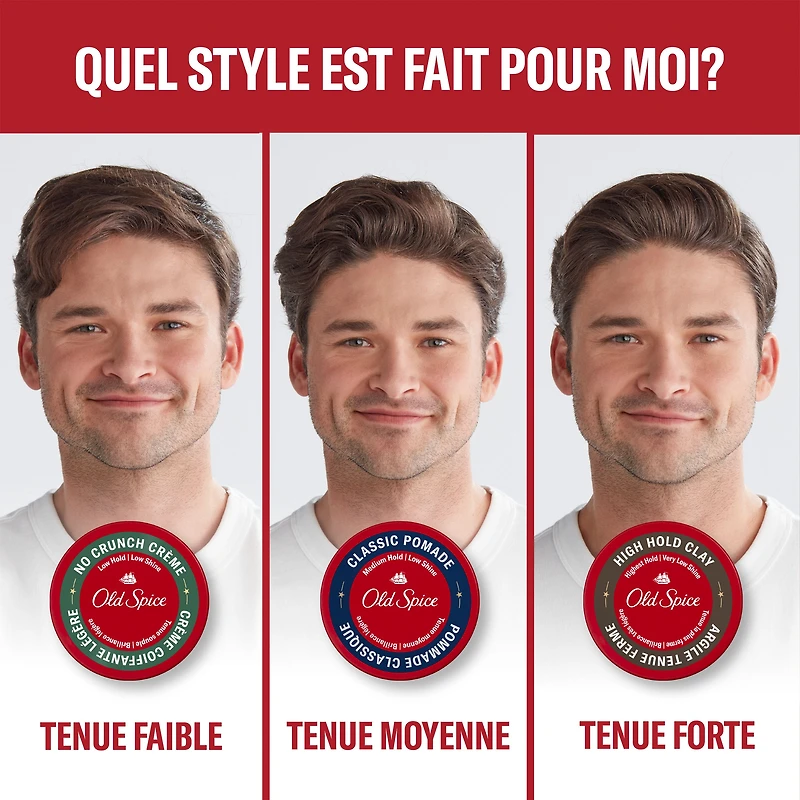 Pâte coiffante pour hommes Old Spice 63g