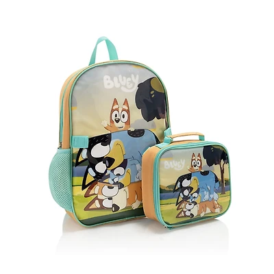 BBC Kids Bluey 2pc (Backpack & Lunch Bag) Set (B-EST-BL04-25BTS)