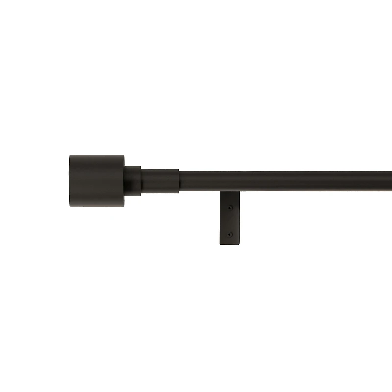 Mainstays Easy Install Decorative Window Curtain Rod, Adjustable, 48” - 120”