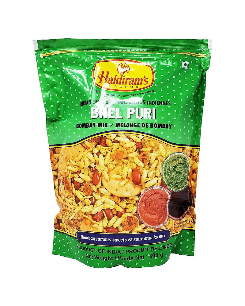 Haldirams Bhel Puri Mélange à grignoter aigre-doux