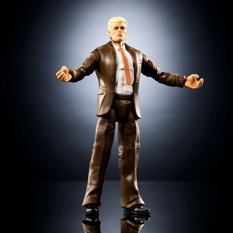 WWE-Figurine articulée Élite Cody Rhodes-15cm avec accessoires