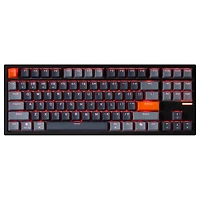 Adesso EasyTouch 1100 – Clavier mécanique compact multi-système filaire/sans fil/Bluetooth rétroéclairé VIA avec touche CoPilot AI