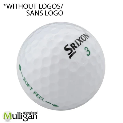 Mulligan - 48 Srixon Soft Feel 5A Pristine Recycled Used Golf Balls, White