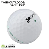 Mulligan - 48 Srixon Soft Feel 5A Pristine Recycled Used Golf Balls, White