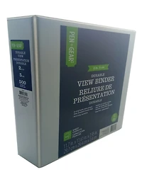PEN+GEAR 2" Durable View Binder, Nonstick binder