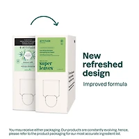 ATTITUDE super leaves, Nourishing Shampoo, Refill, Grape Seed Oil & Olive Leaves