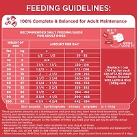 Nourriture sèche pour chiens adultes Iams Minichunks Recette avec agneau et riz 1,5-13,6 kg