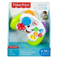 Fisher-Price Rires et Éveil Manette de jeu éducative, multilingue