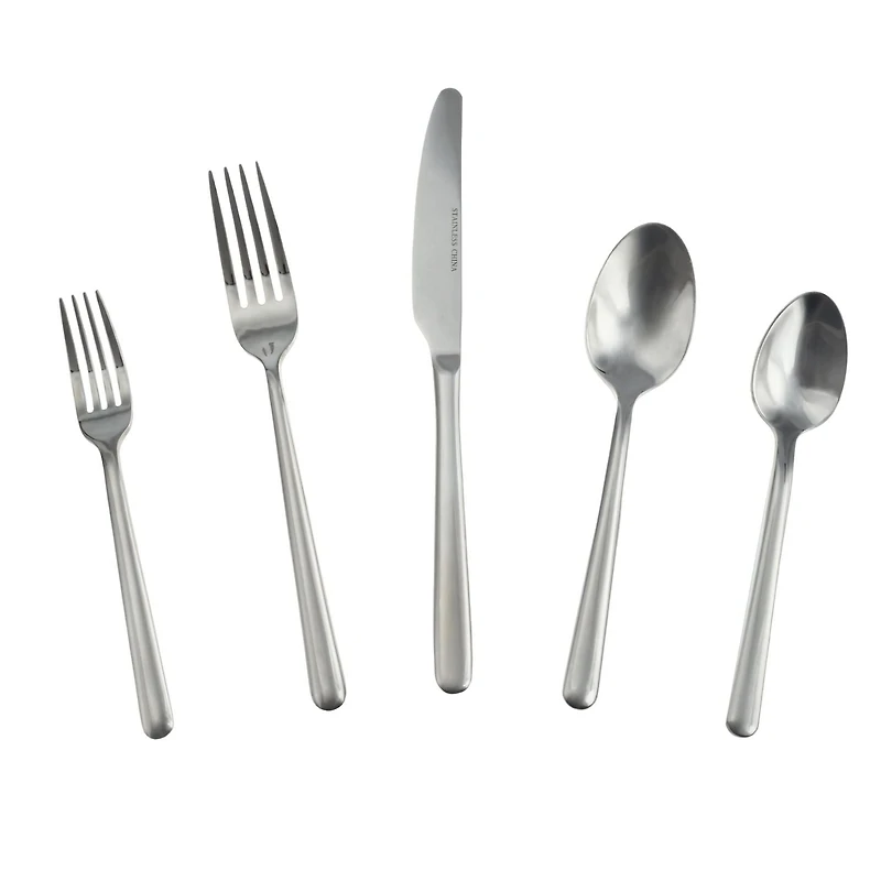 Ensemble de 20 pièces couverts de Hometrends, Argent Ensemble de couverts 20 pièce