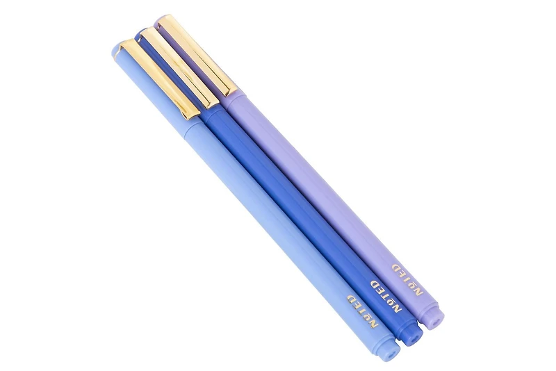 Noted by Post-it® Pens NTD-PEN3-BLUEF, Felt Tip, Blue, Post-it® Pens NTD-PEN3-BLUEF