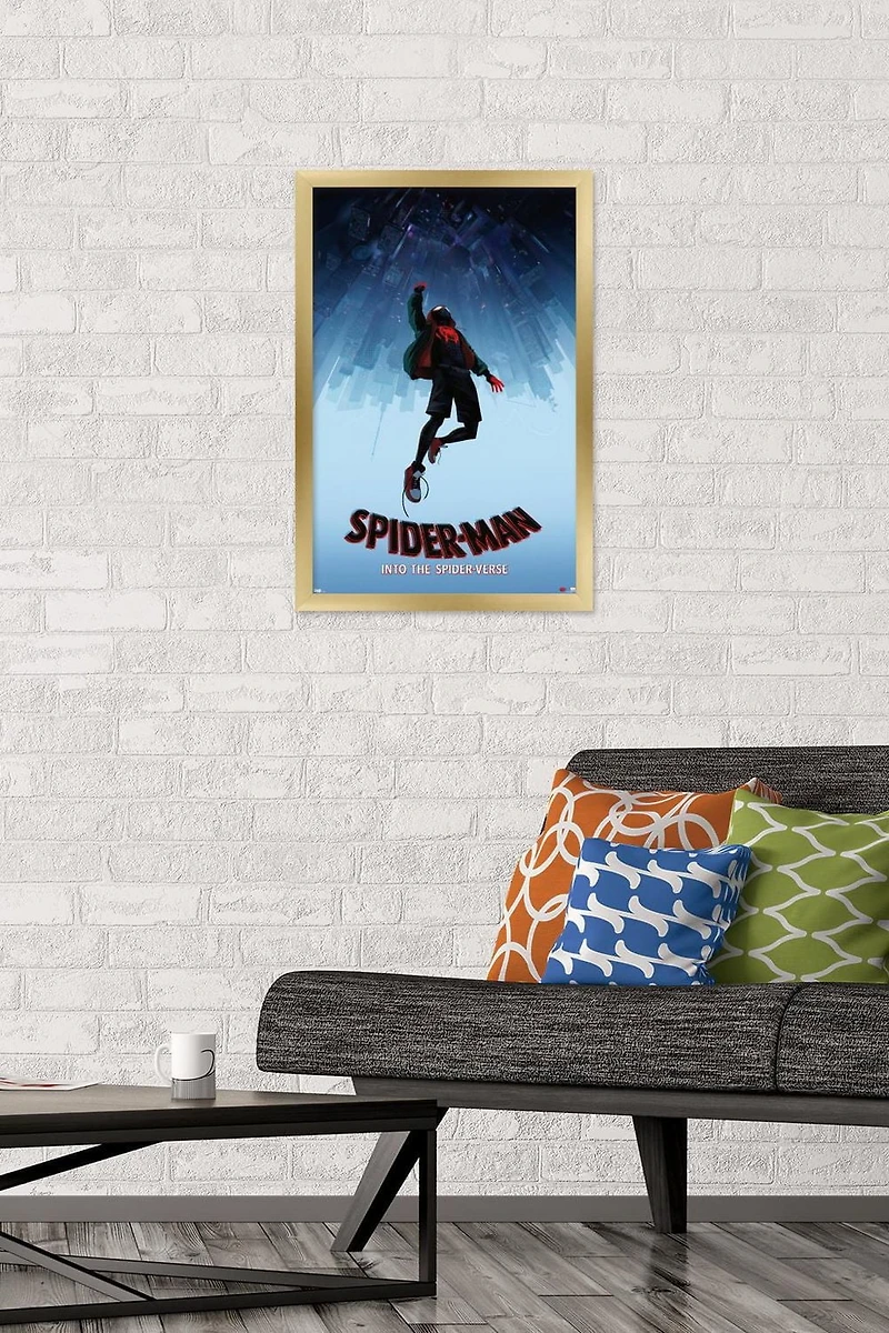 Marvel Spider-Man - Into The Spider-Verse - Falling Wall Poster, 22.375" x 34"