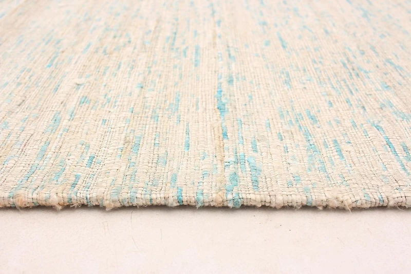 ECARPETGALLERY Tapis Fait à la Main pour Salon, Salle à Manger et Chambre à Coucher Transitionnel Collection Collage 5'1" x 8'0" en Ivoire