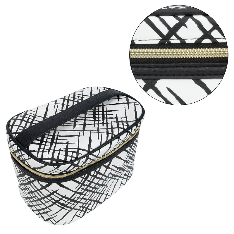 Equate Beauty cosmetic bag - Crosshatch Train Case