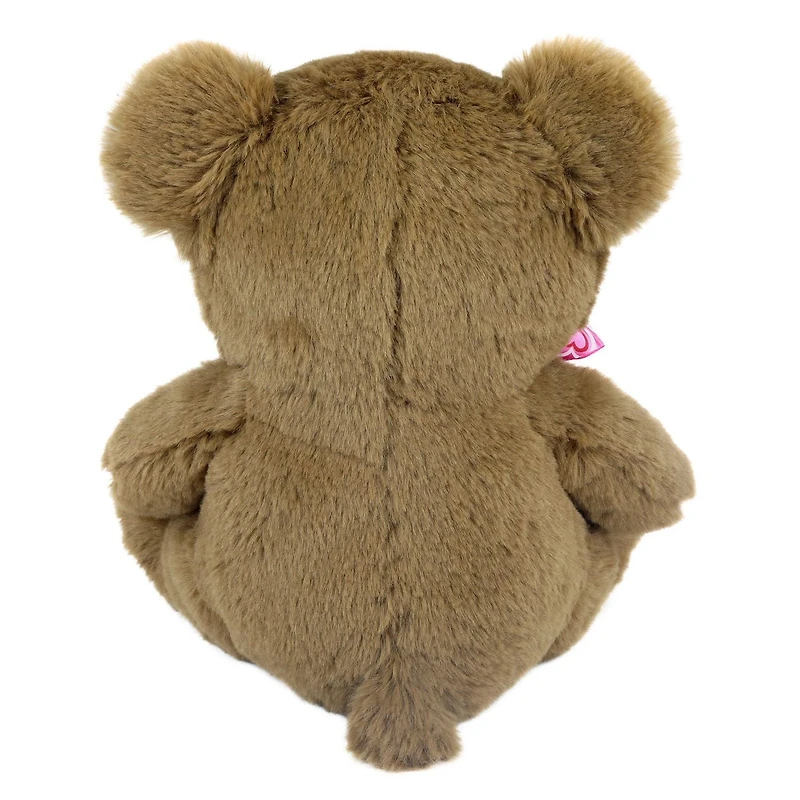 Tout pour Célébrer Saint-Valentin Ours en peluche Snuggly and Cuddly, Couleur Tan