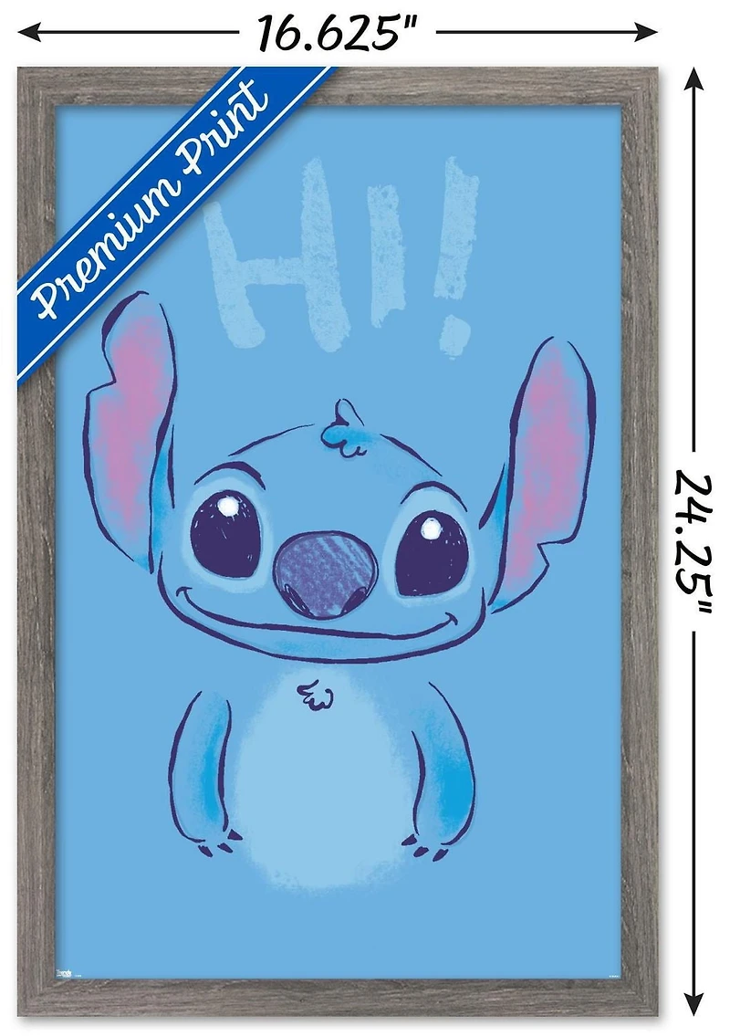 Disney Lilo and Stitch - Hi Wall Poster, 22.375" x 34"