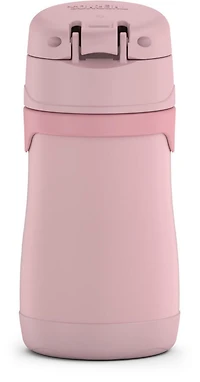 Thermos Baby Vacuum Insulated  Stainless Steel 10 Oz Straw Bottle, 10 Oz Bottle