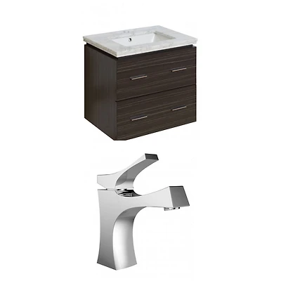 Imaginations Américaines 23.75 pouces W Vanity Set Gris