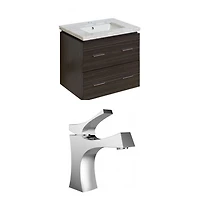 Imaginations Américaines 23.75 pouces W Vanity Set Gris