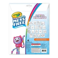 Crayola Color Wonder Mess-Free Colouring Pages & Mini Markers, Gabby's Dollhouse, Mess-Free Colouring Pages