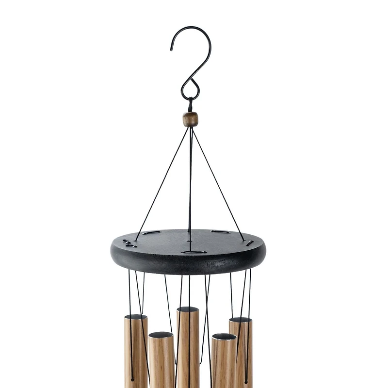 Hometrends Carillon Classique En Métal Pour L'extérieur, 30", Faux Pin Naturel