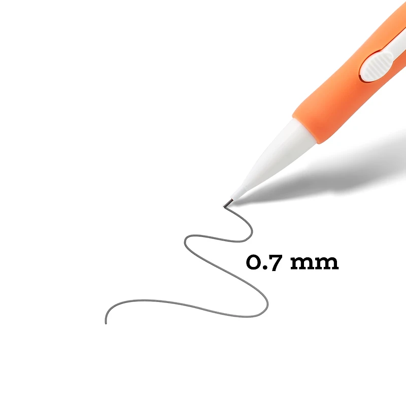 Crayons mécaniques rechargeables Pen+Gear #2 avec recharges de mine, 0,7 mm, lot de 6 Pack de 6