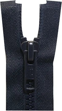 Fermeture à glissière unidirectionnelle COSTUMAKERS, bleu marine, 60 cm (24 po