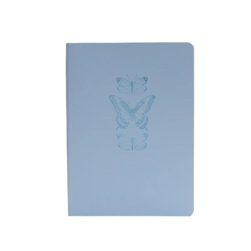 Ecokind by U Style Butterfly PU Soft Cover Journal, 5.75" x 8", 152 Sheets, U STYLE BUTTERFLY PU JOURNAL