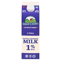 Brum's 1% M.F Partly Skimmed Milk
