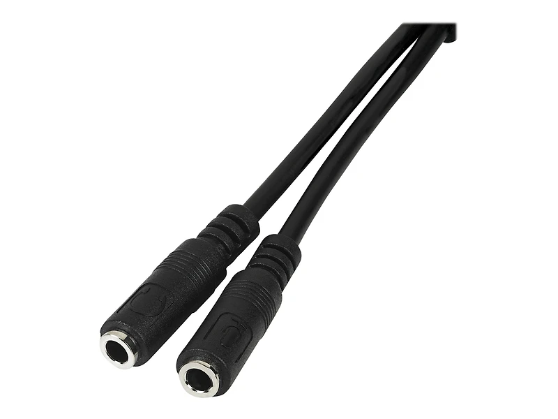 Headset Splitter 4 Pin to 2x 3 Position