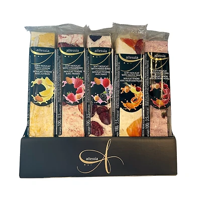 Allessia Nougat Bar Nuts Fruits 100GR