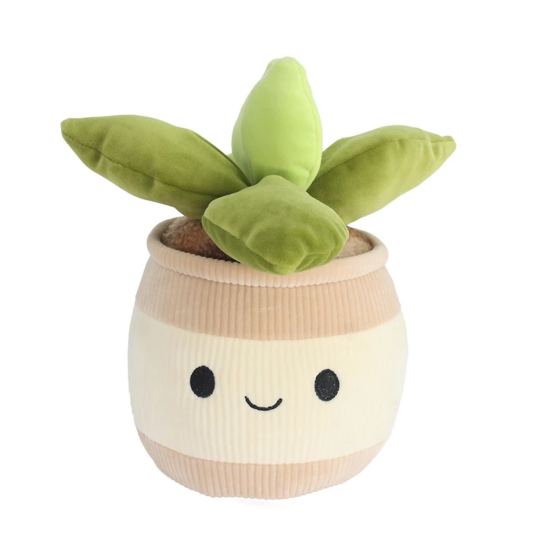 Façon de célébrer 10inch spandex plants peluche jouets -Rose et Beige