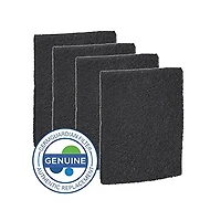 Lot de 4 filtres à allergènes de rechange d’origine GermGuardian FLT200, pour les purificateurs d'air enfichables AC225W et AP201W