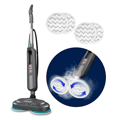 BISSELL® SpinWave® SmartSteam™ Scrubbing and Sanitizing Steam Mop