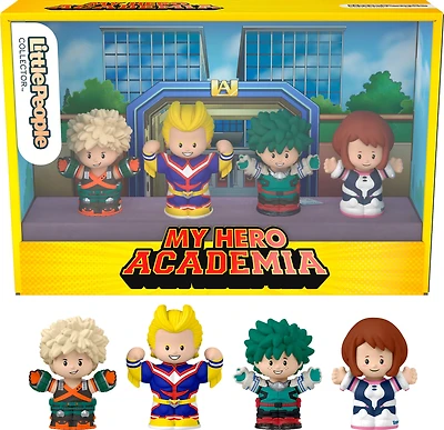 Little People Collector My Hero Academia Anime Series Special Edition Set, 4 Figures