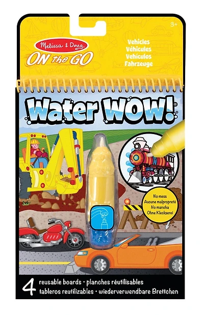 Melissa & Doug Tablette De Révélation De Dessins À L’Eau - Véhicules