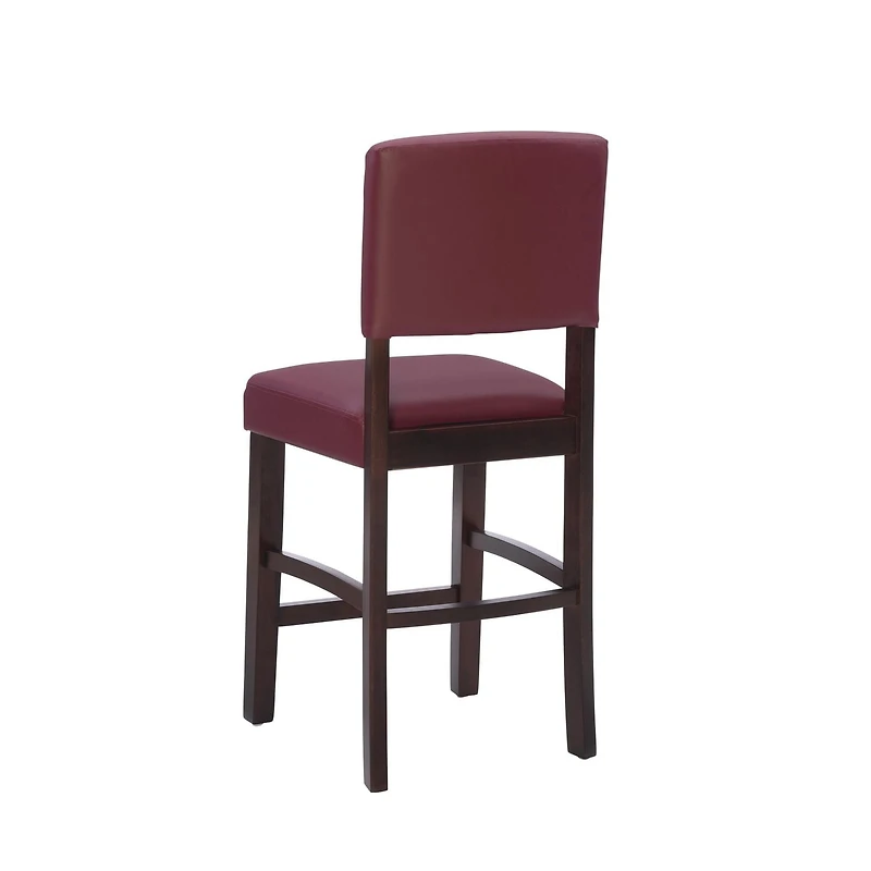 Tabouret de comptoir rouge Benson