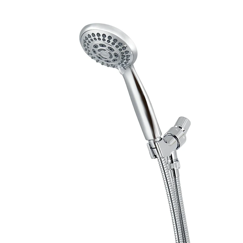 The akuaplus® - Kit 5 settings hand shower with hand shower holder.